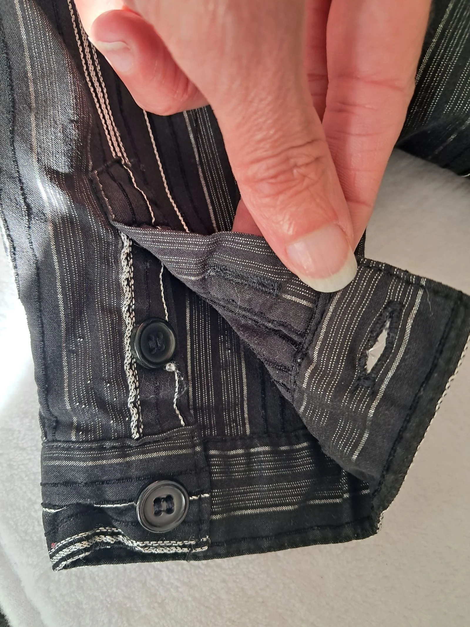 Chemise manche longue taille 18mois  – photo 8